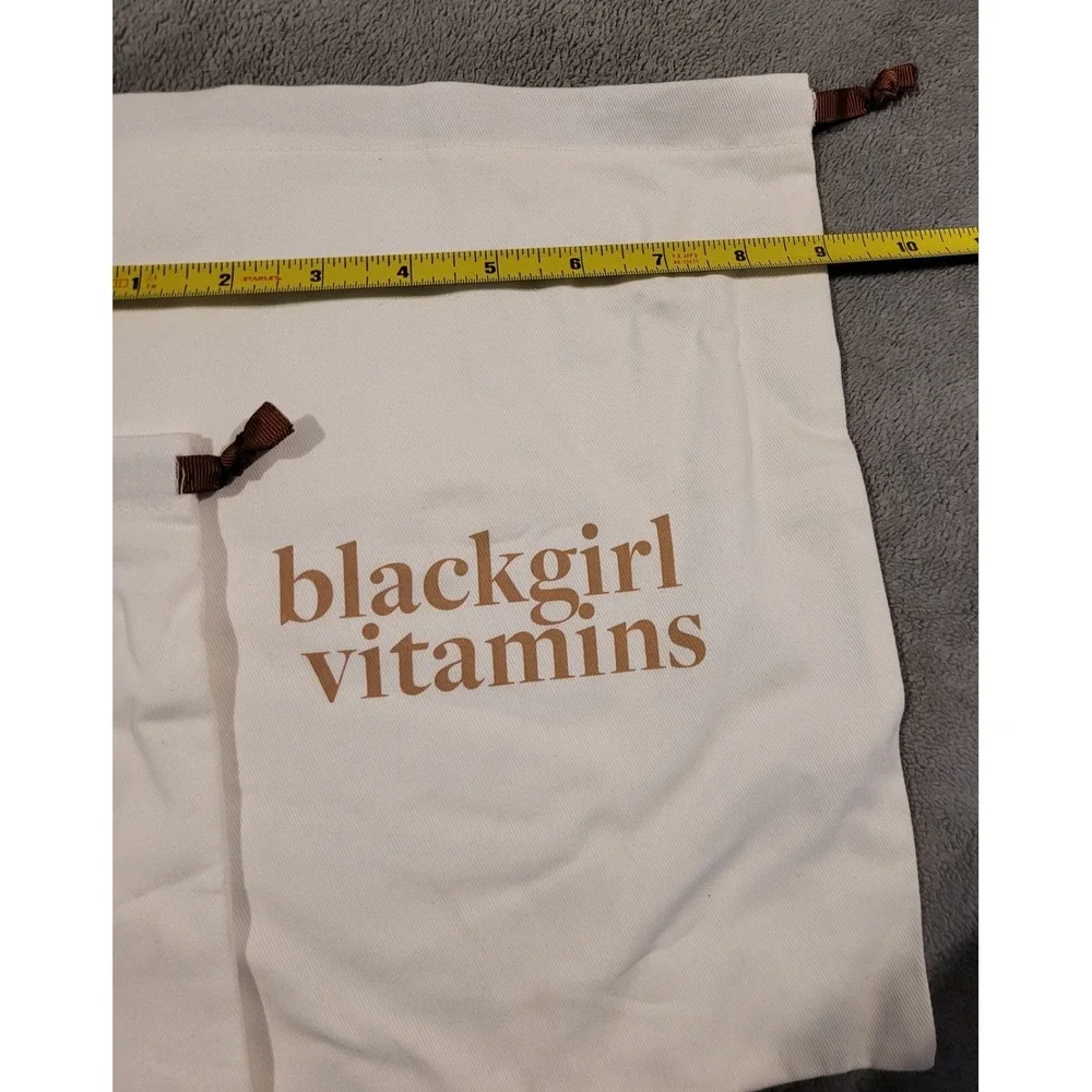 Black Girl Vitamins *Bags Only* Lot Of 2 functional eco-friendly Cotton